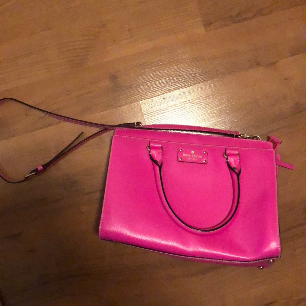 Bright Pink Kate Spade Bag